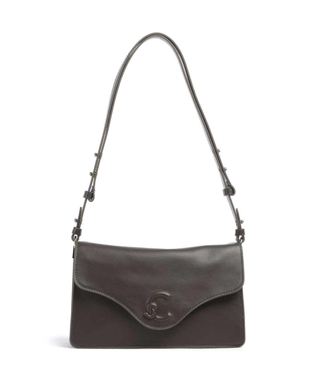 Coccinelle C-Me Softy Shoulder bag fango