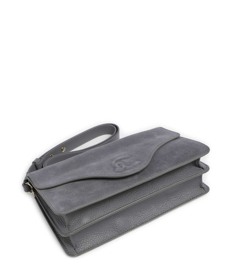 Coccinelle C-Me Softy Suede Shoulder bag stove
