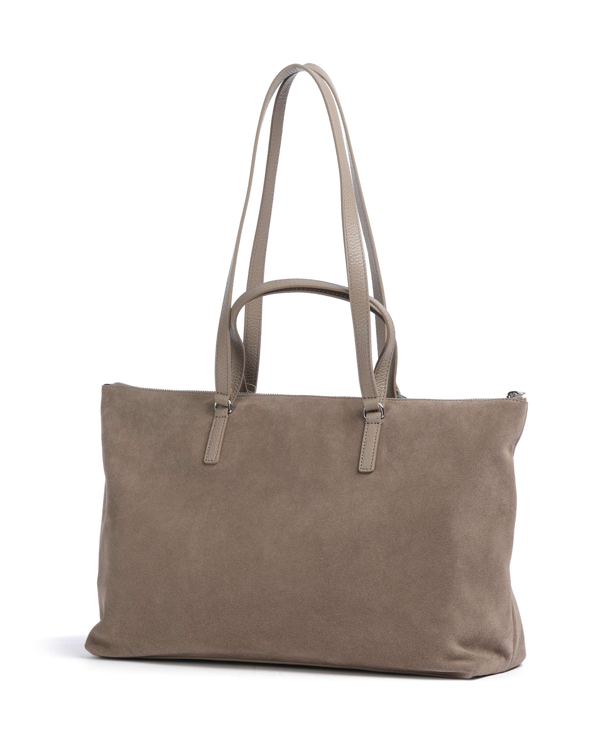 Coccinelle Beat Generation Suede Tote bag warm taupe