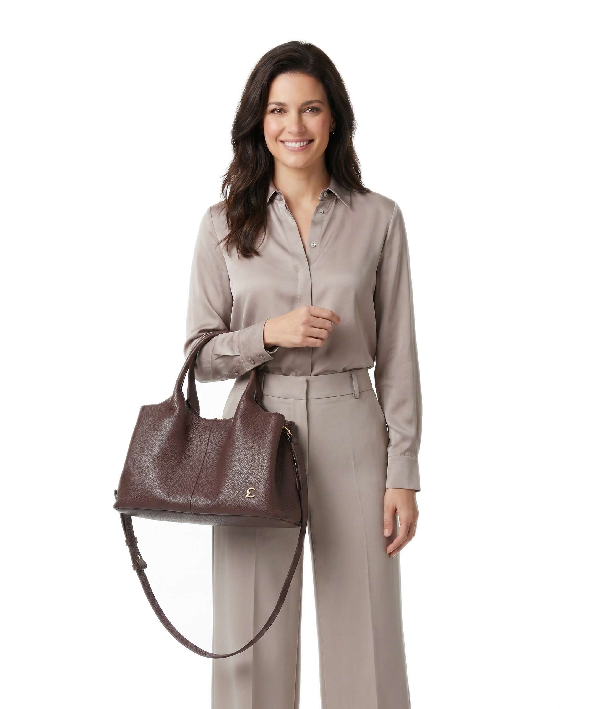 Coccinelle Nell Handbag berry