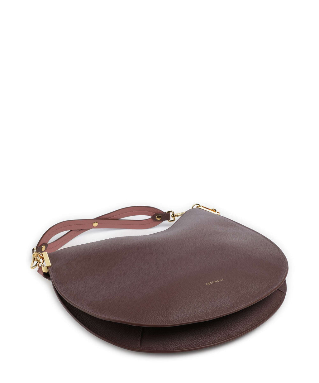 Coccinelle Sunup Hobo bag berry/winte rose