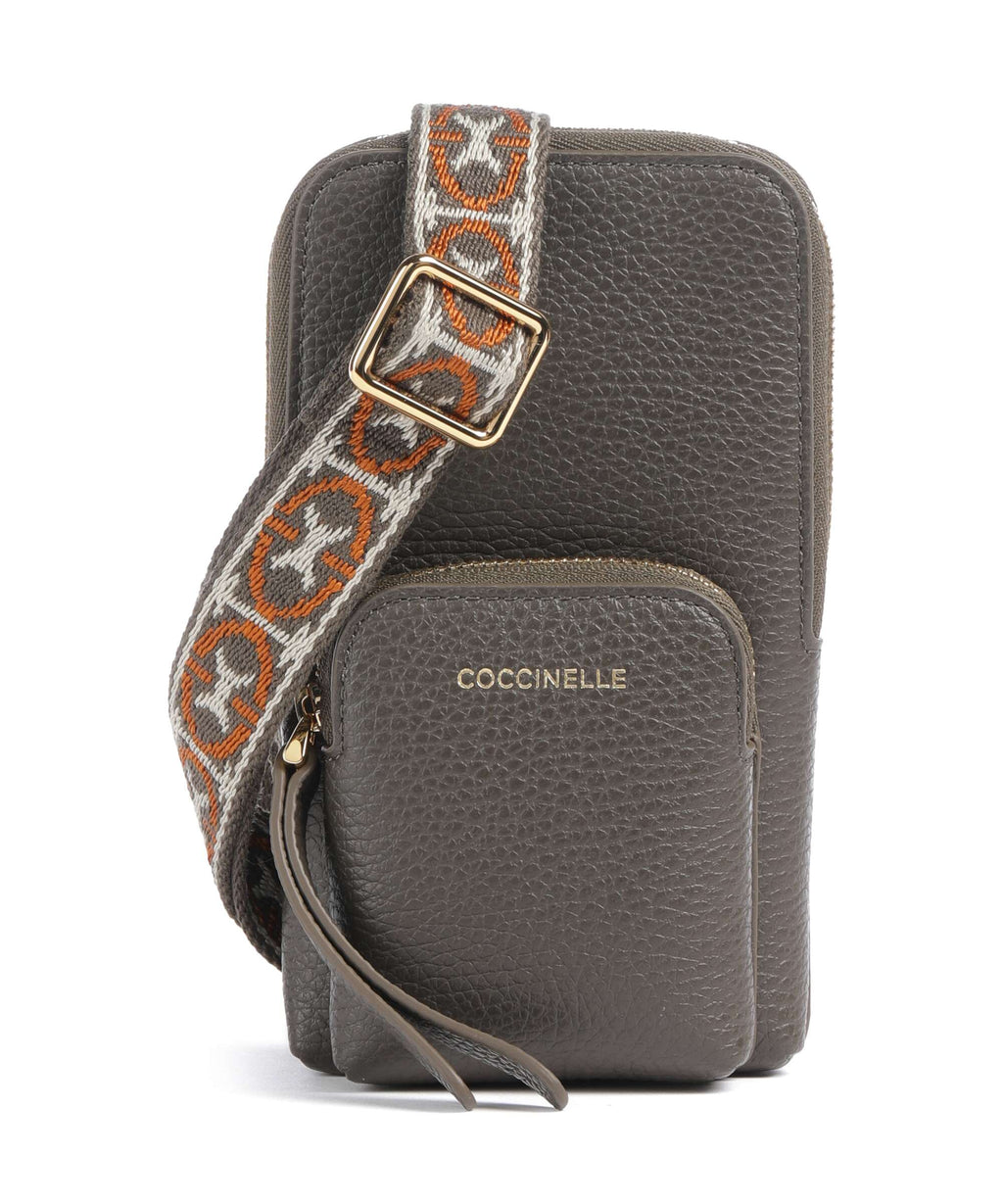 Coccinelle Pixie Phone bag fango