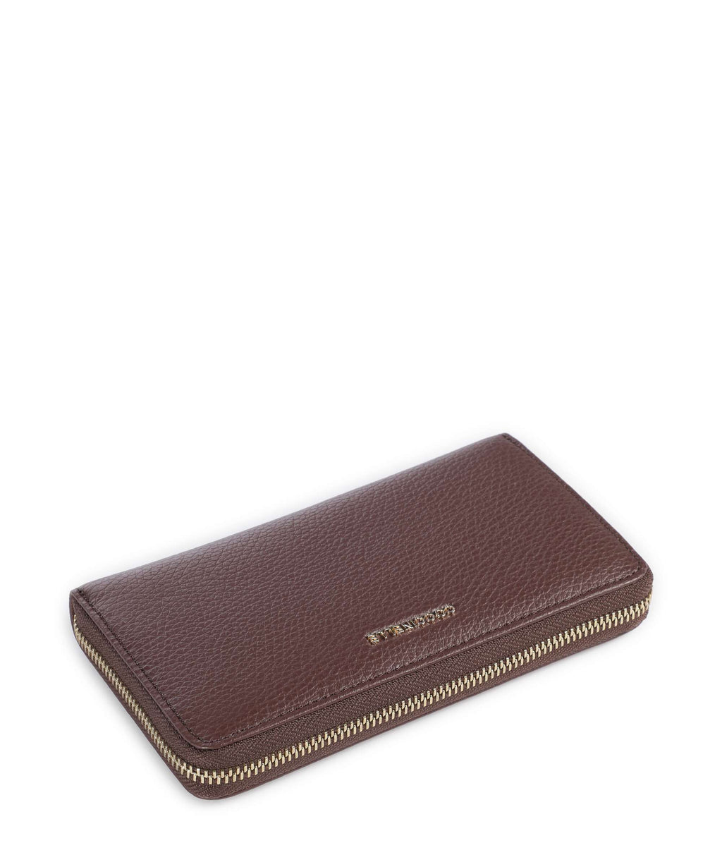 Coccinelle Metallic Soft Wallet berry