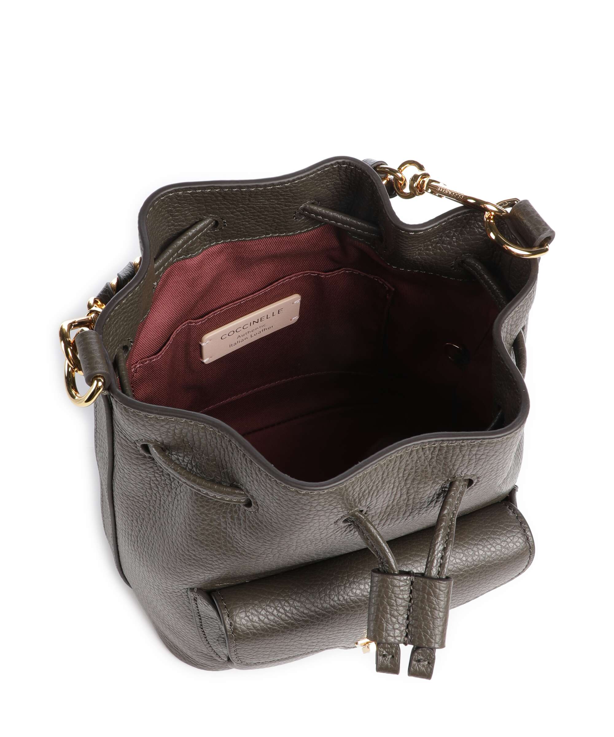 Coccinelle Beat Generation Bucket bag fango