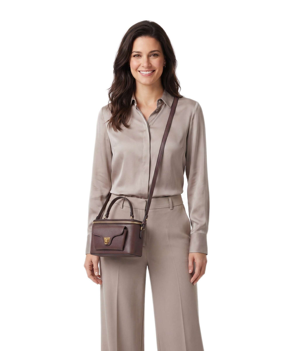 Coccinelle Beat Generation Crossbody bag berry