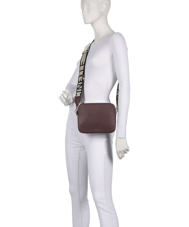 Coccinelle Tebe Crossbody bag berry