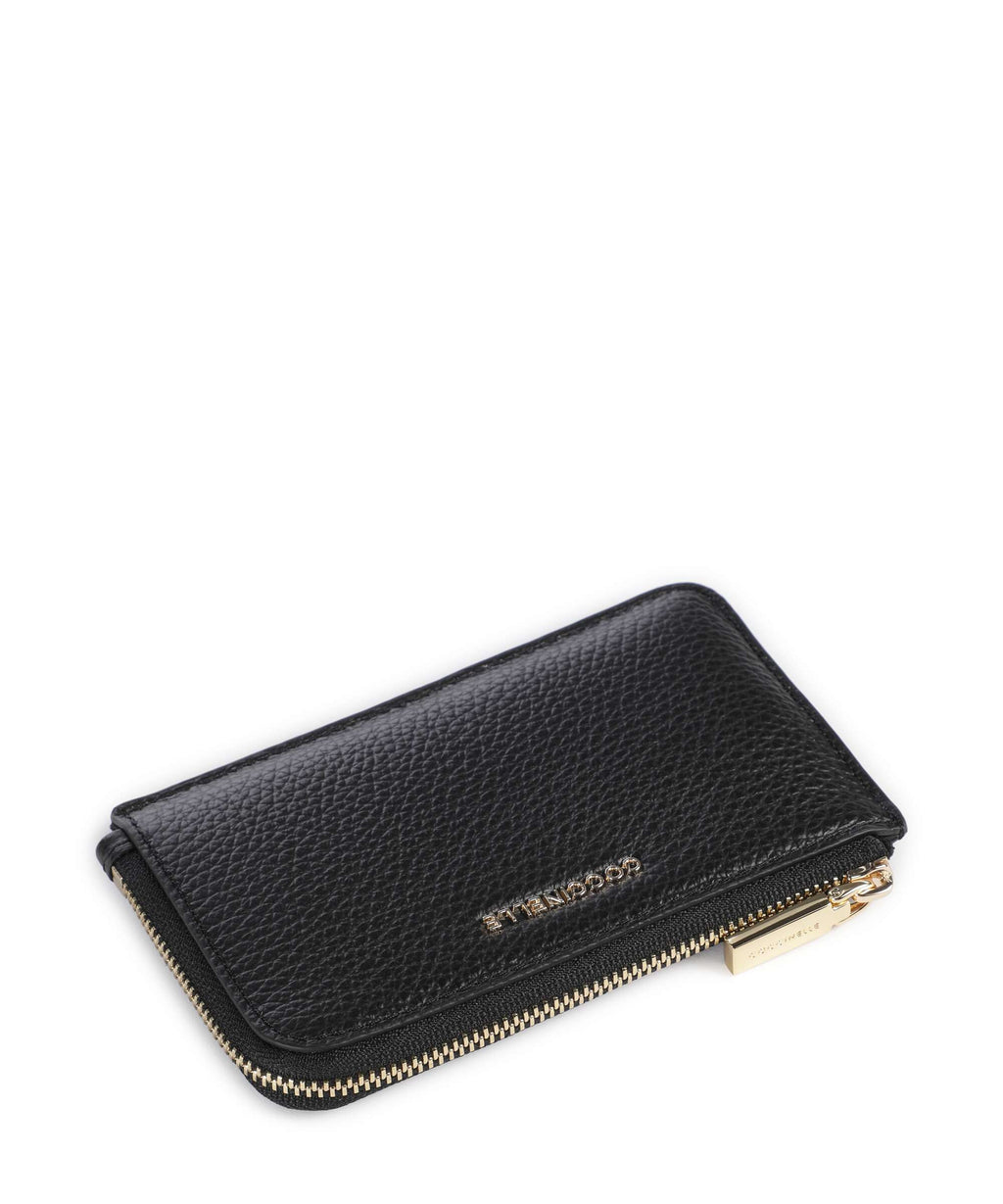 Coccinelle Metallic Soft Credit card holder noir