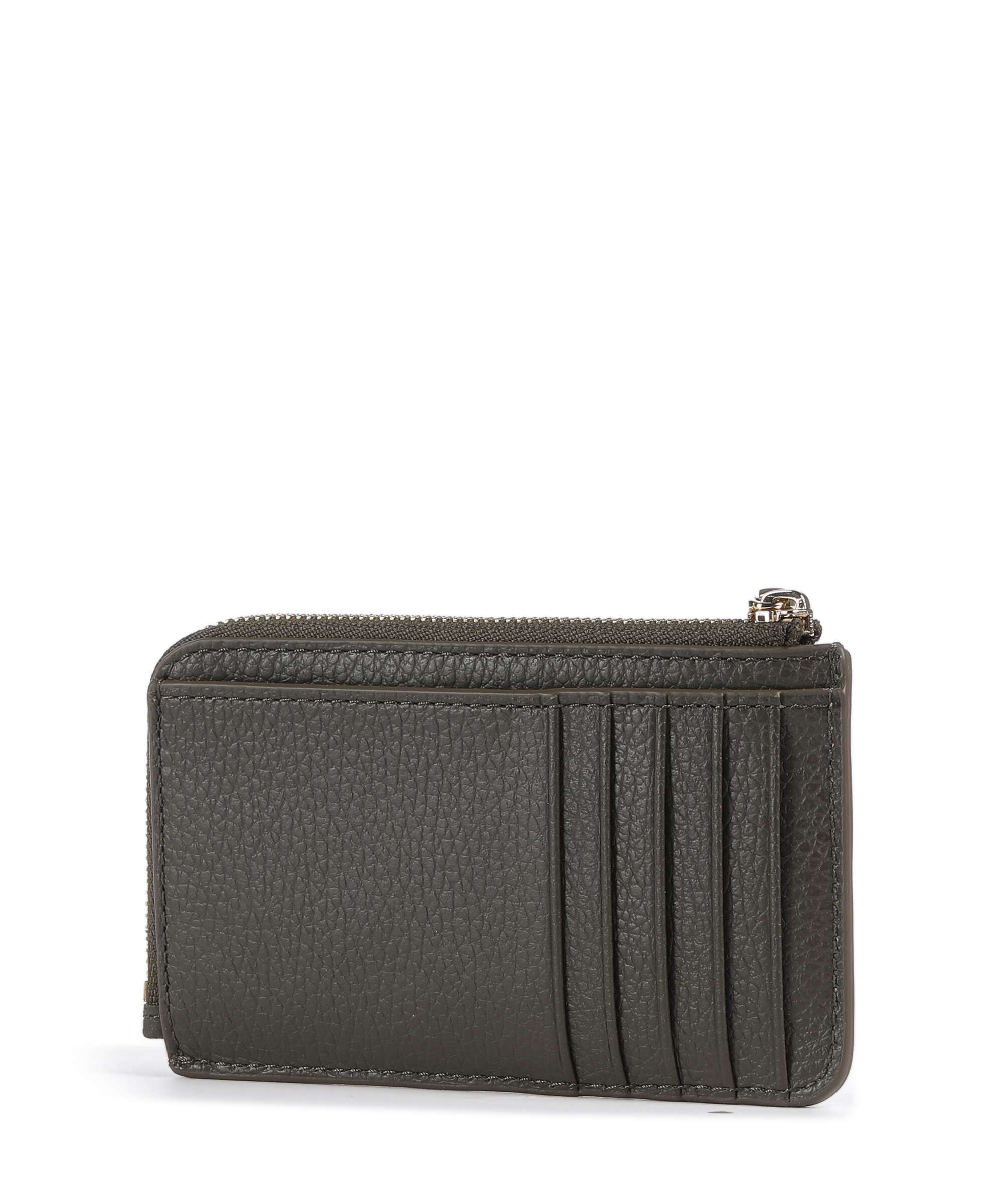 Coccinelle Metallic Soft Credit card holder fango