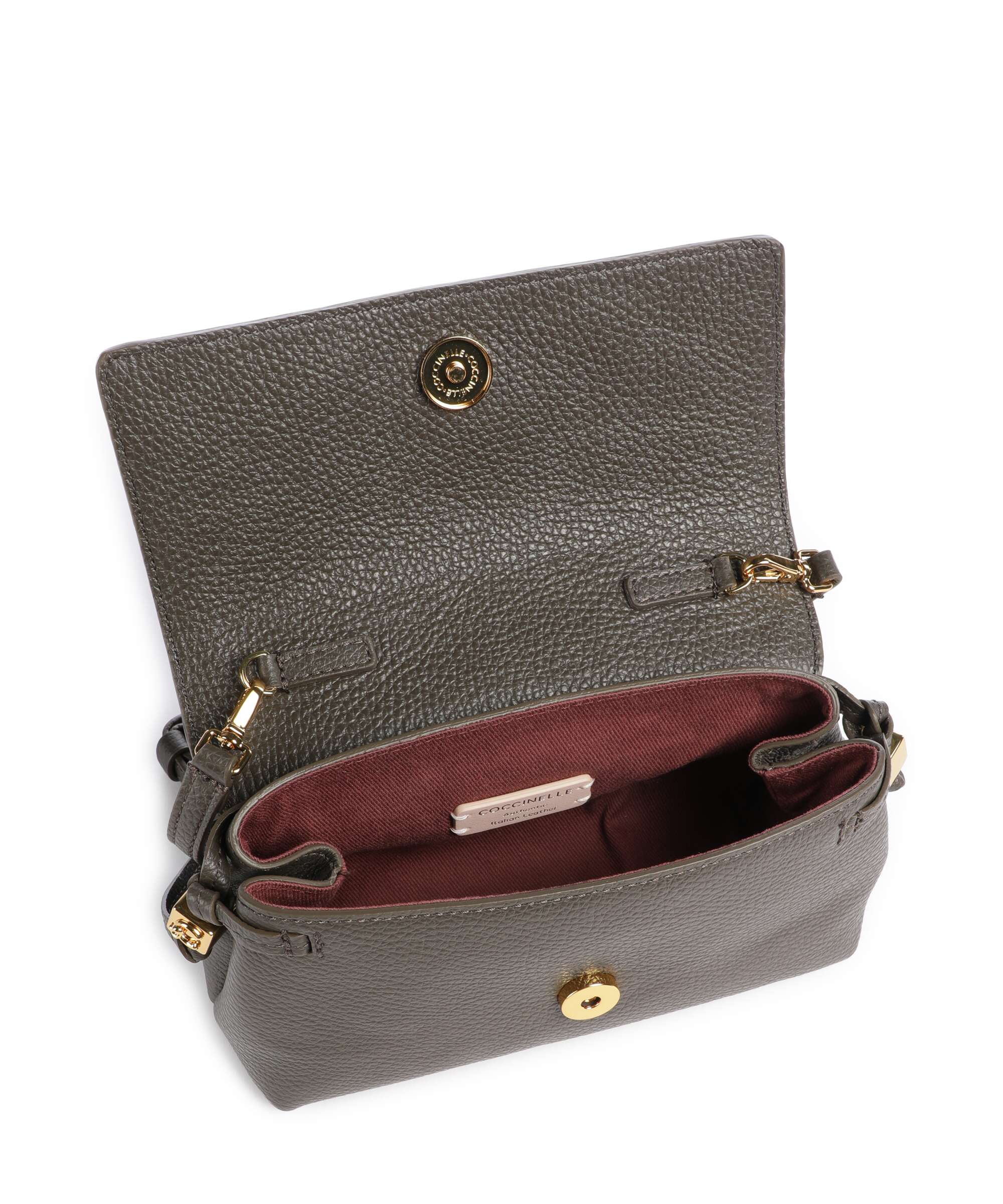 Coccinelle Thess Crossbody bag fango