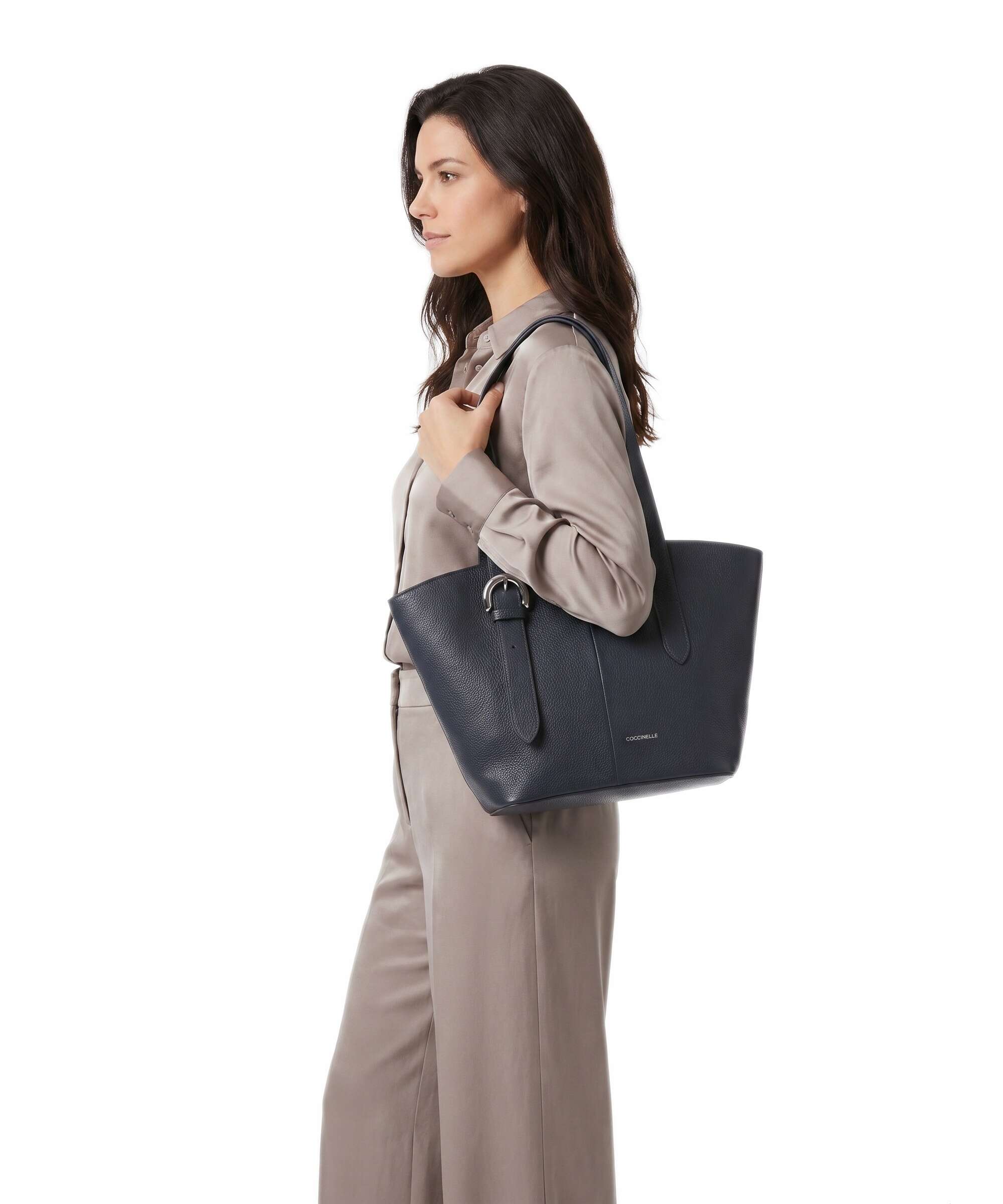Coccinelle Fern Tote bag midnight blue