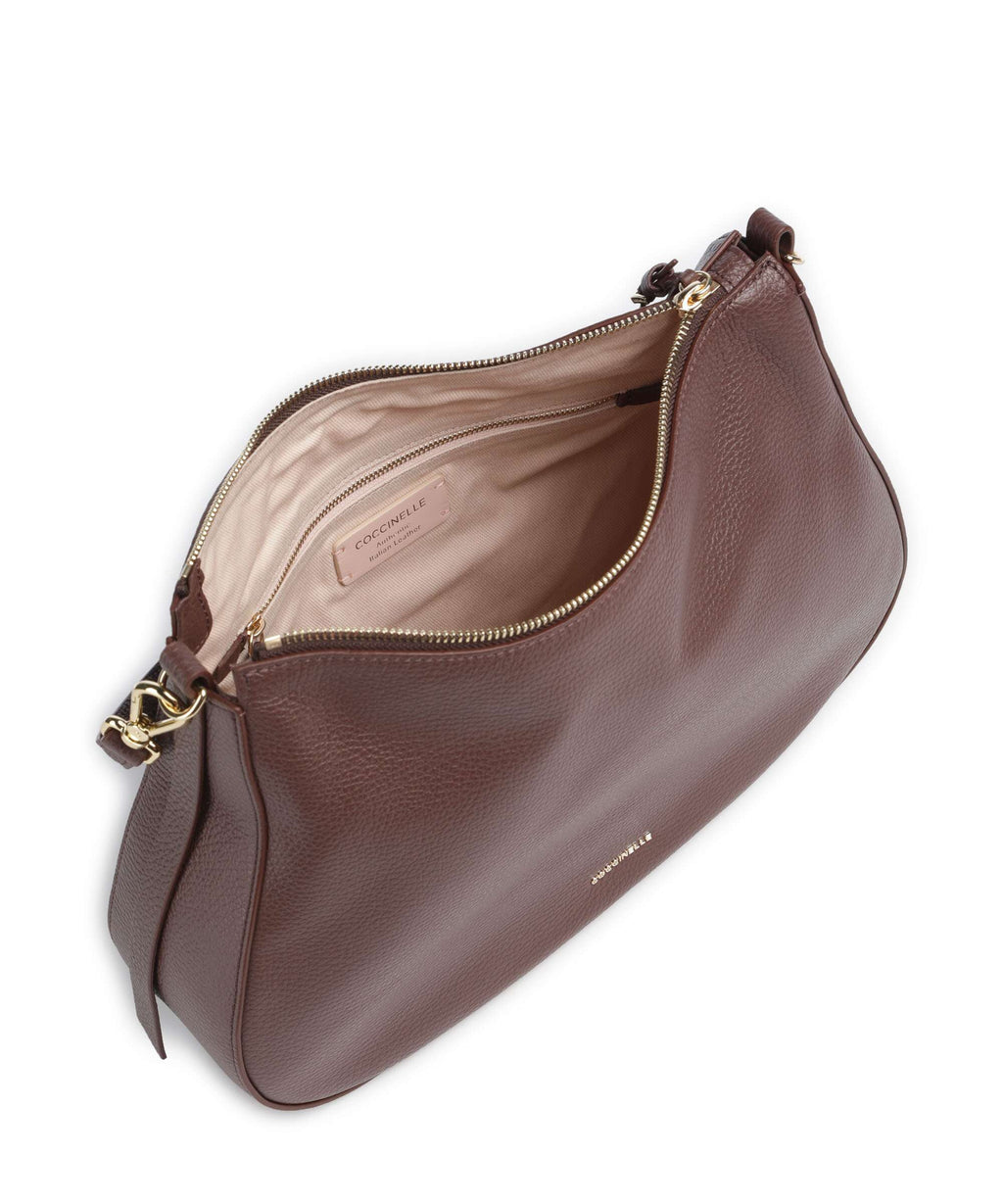 Coccinelle Nory Hobo bag berry