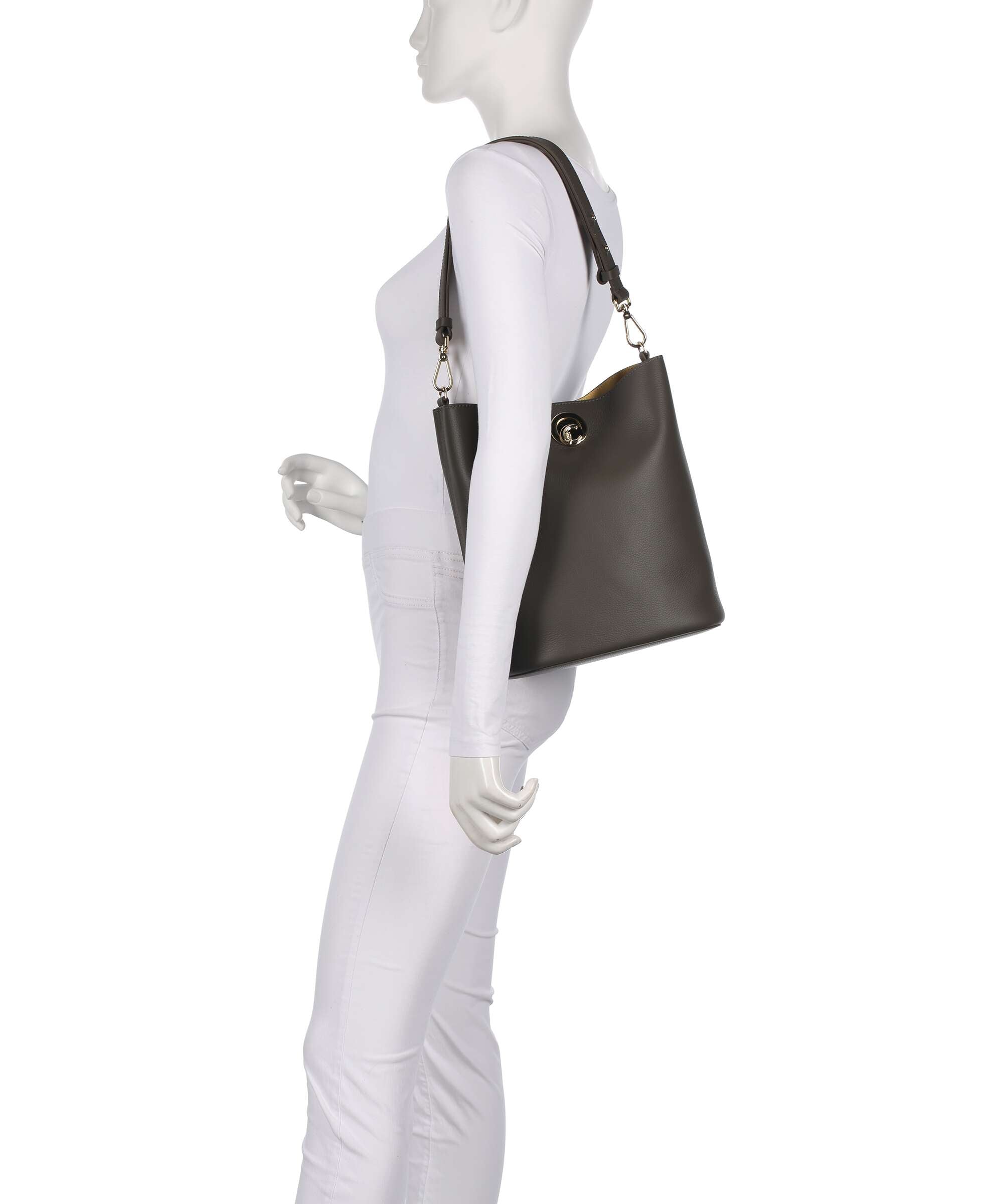 Coccinelle Nikla Bucket bag fango/honey