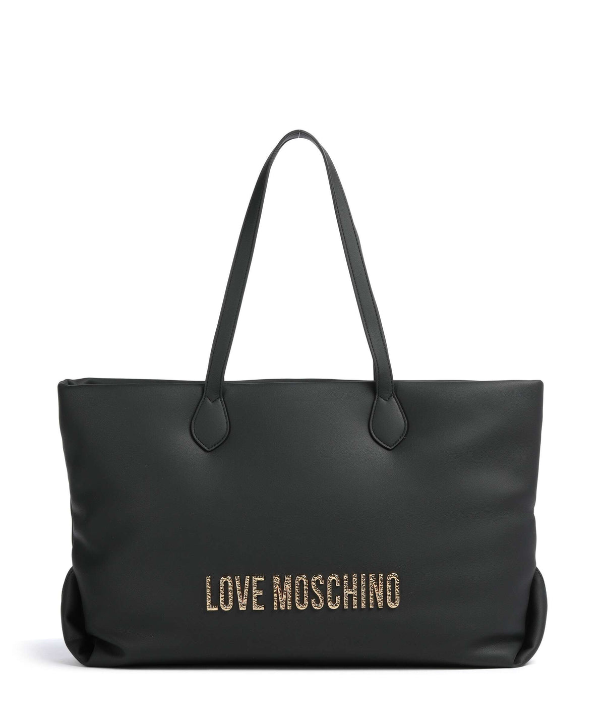 Love Moschino Bold Love Hammered Tote bag black