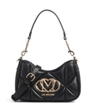 Love Moschino Embossed Q Torba preko ramena black