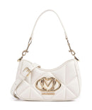 Love Moschino Embossed Q Torba preko ramena ivory