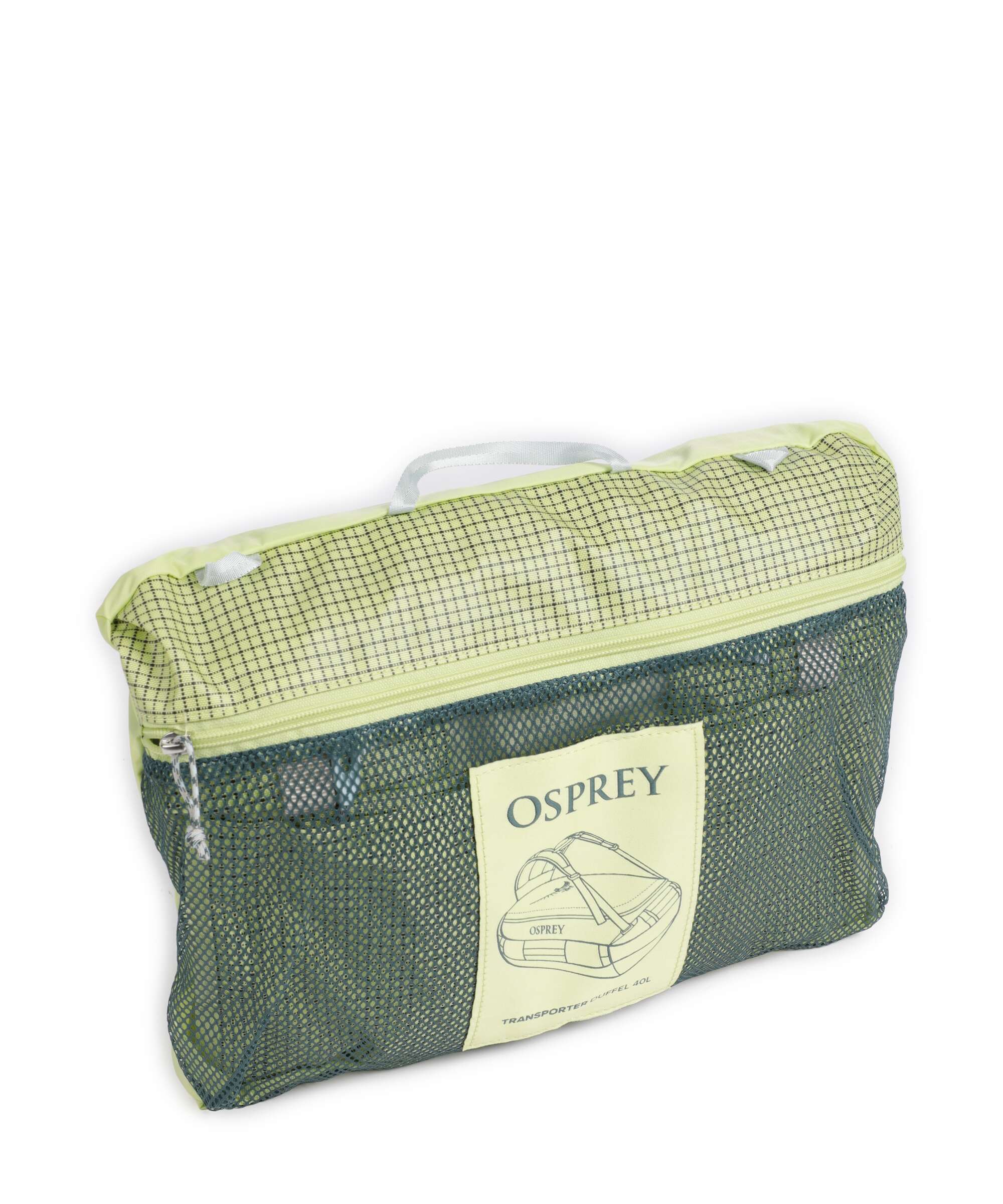 Osprey Transporter 40 Travel backpack glow dew/torrent blue