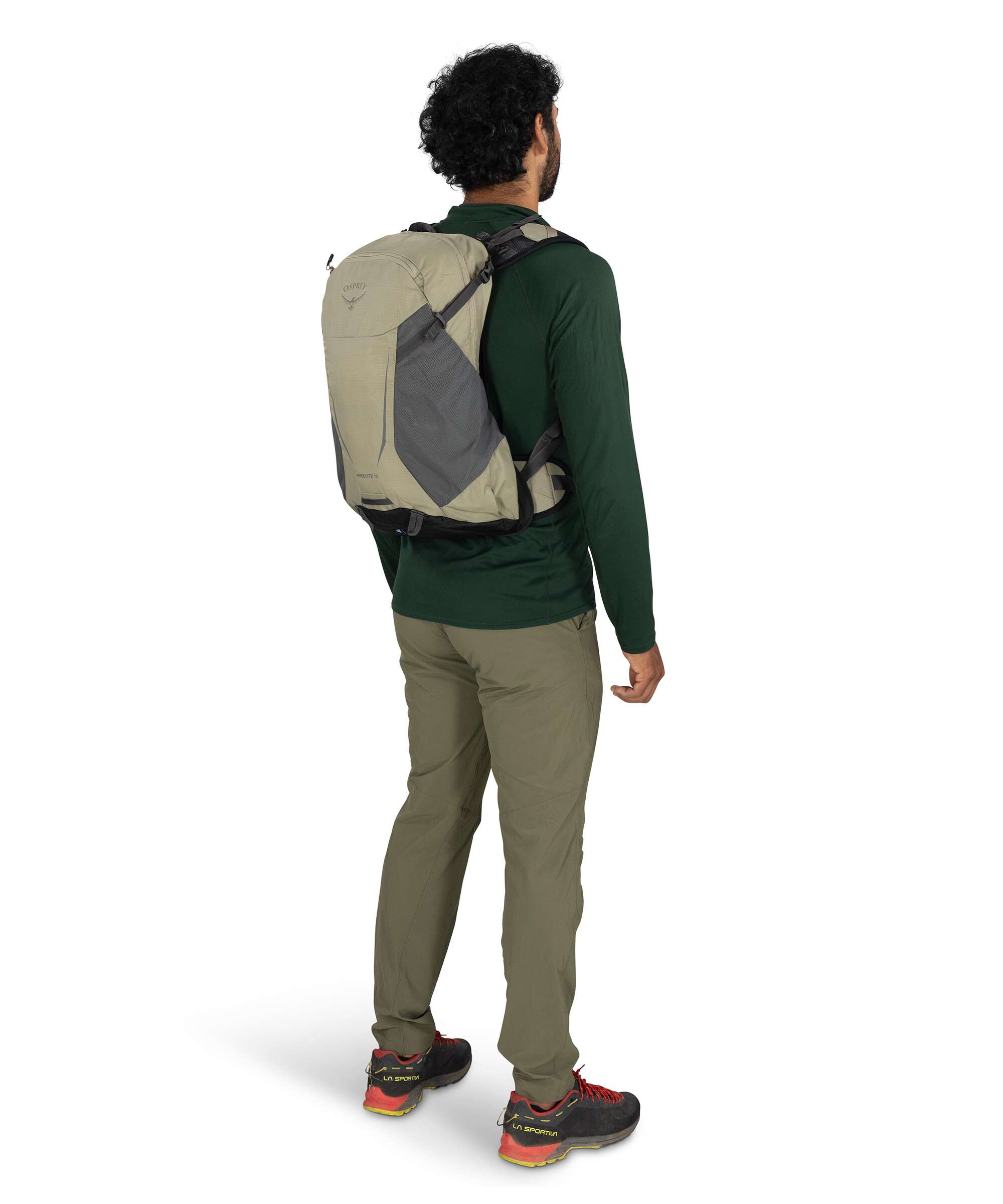 Osprey Hikelite 18 Hiking backpack graphite purple