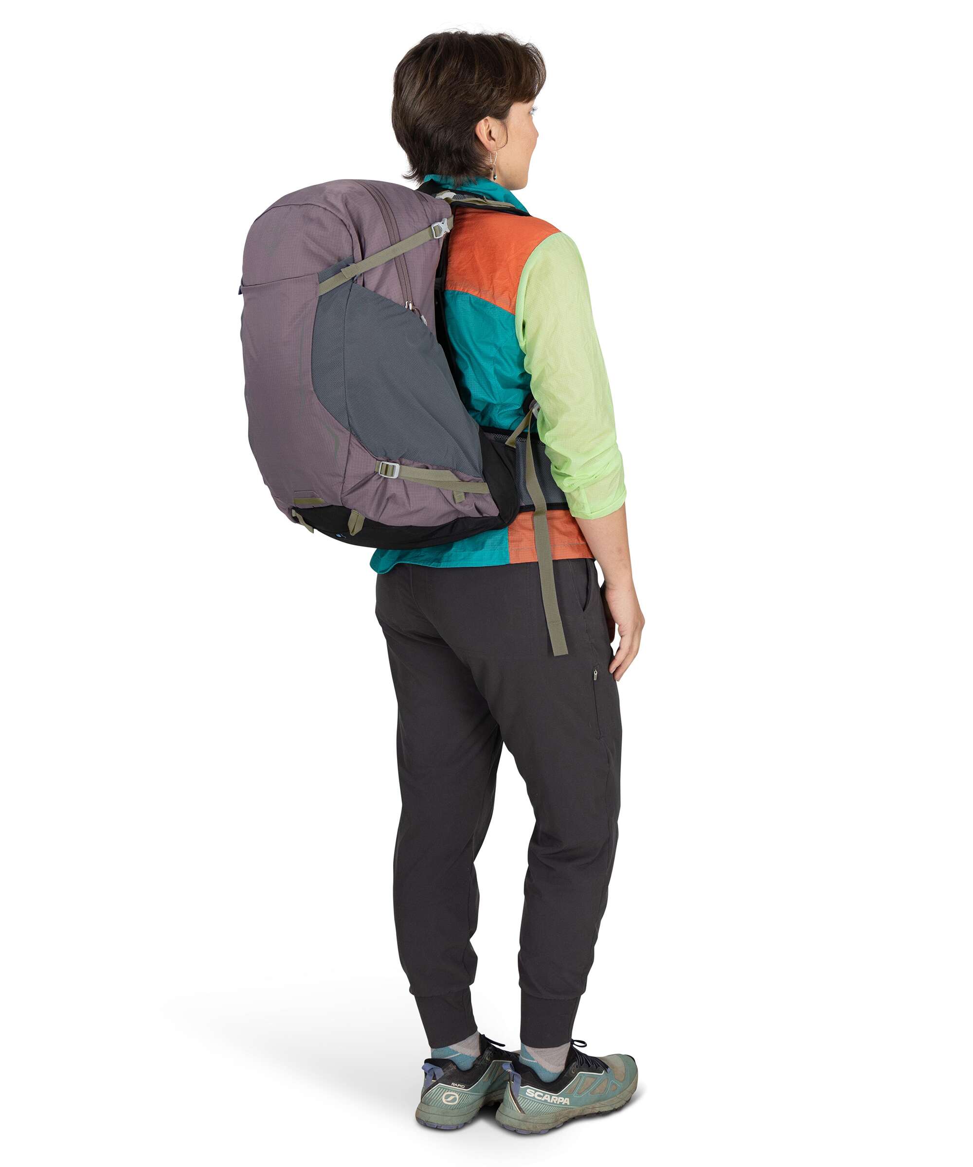 Osprey Hikelite 28 Hiking backpack tungsten/yelow