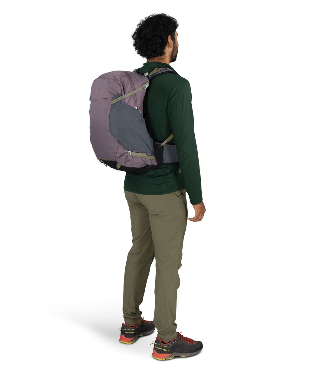 Osprey Hikelite 28 Hiking backpack tungsten/yelow