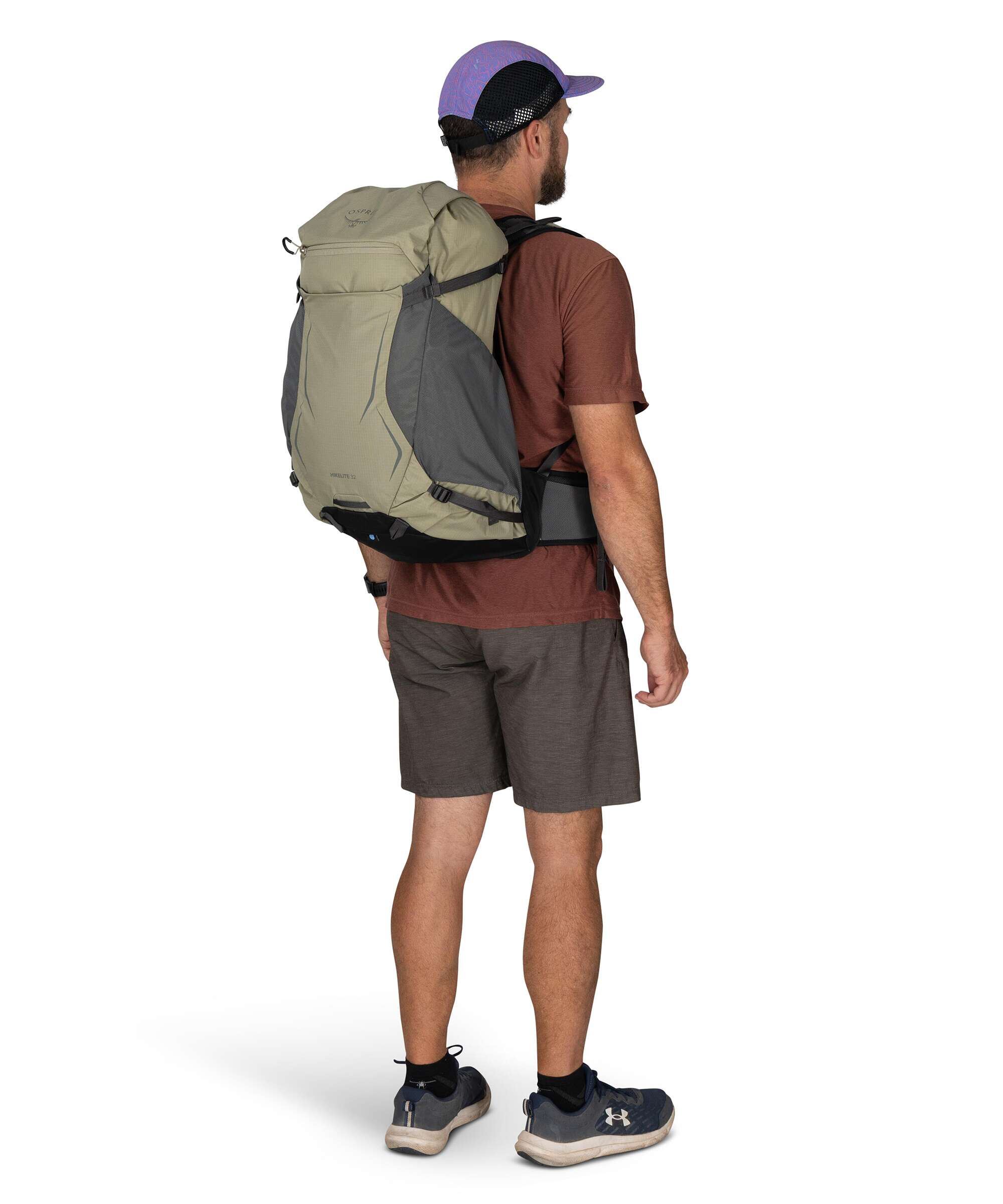 Osprey Hikelite 32 Hiking backpack graphite purple