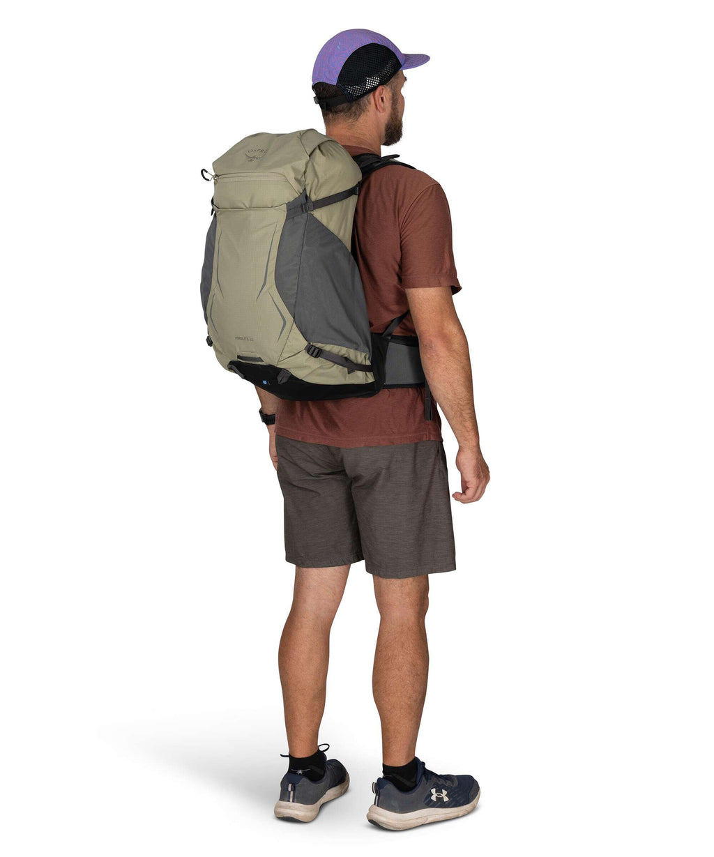 Osprey Hikelite 32 Hiking backpack tungsten/yelow