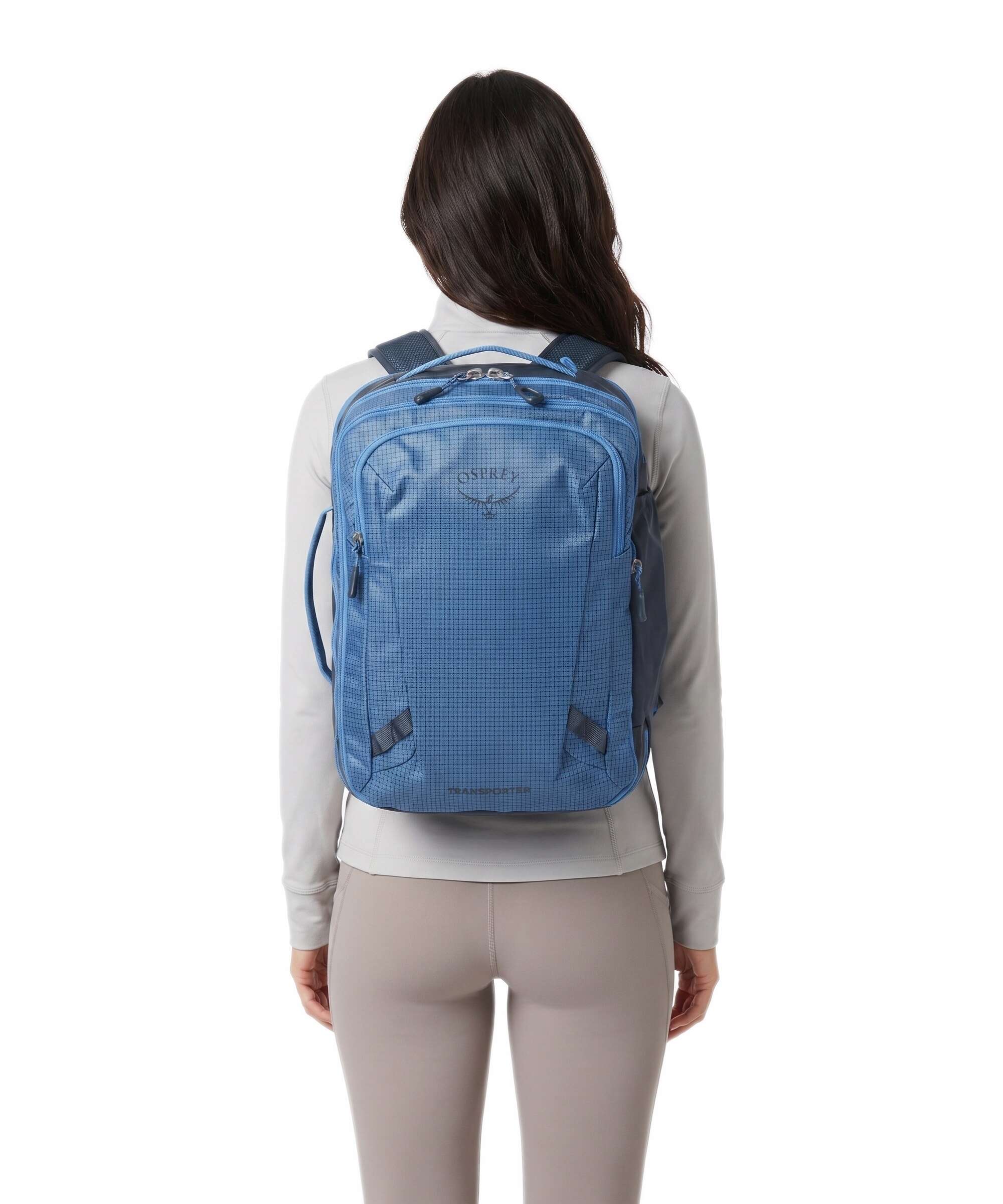 Osprey Transporter 26+6 Travel backpack blue flame
