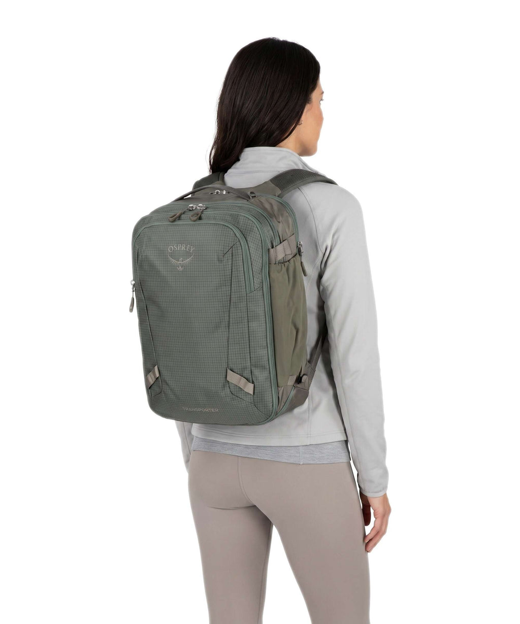 Osprey Transporter 26+6 Travel backpack pine leaf earl grey