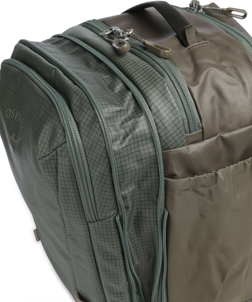Osprey Transporter 26+6 Travel backpack pine leaf earl grey