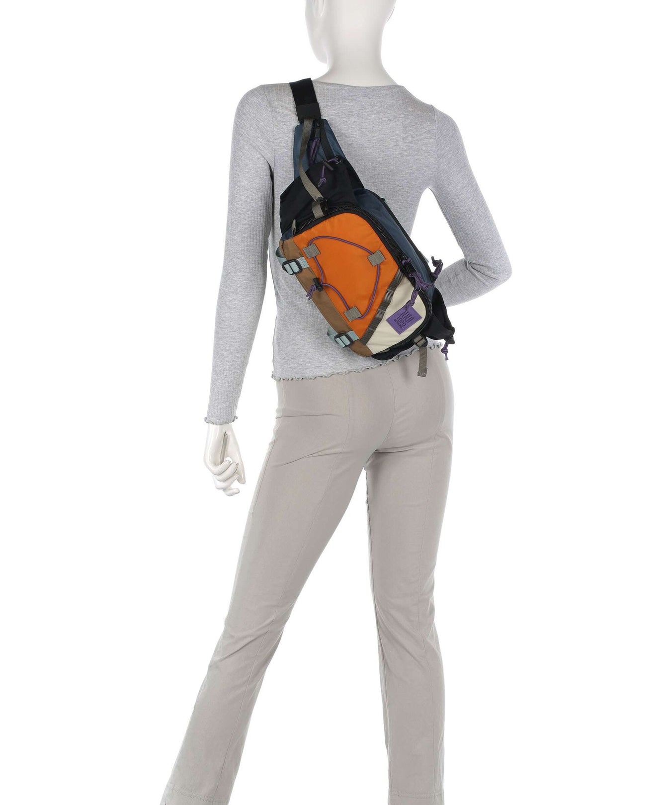 Topo Designs Mountain Hydro Fanny pack stone blue/bone white