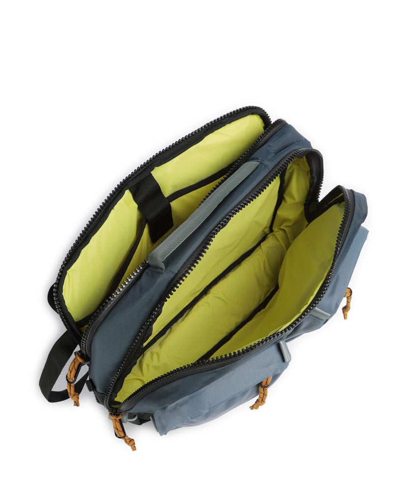 Topo Designs Global Briefcase stone blue/forest