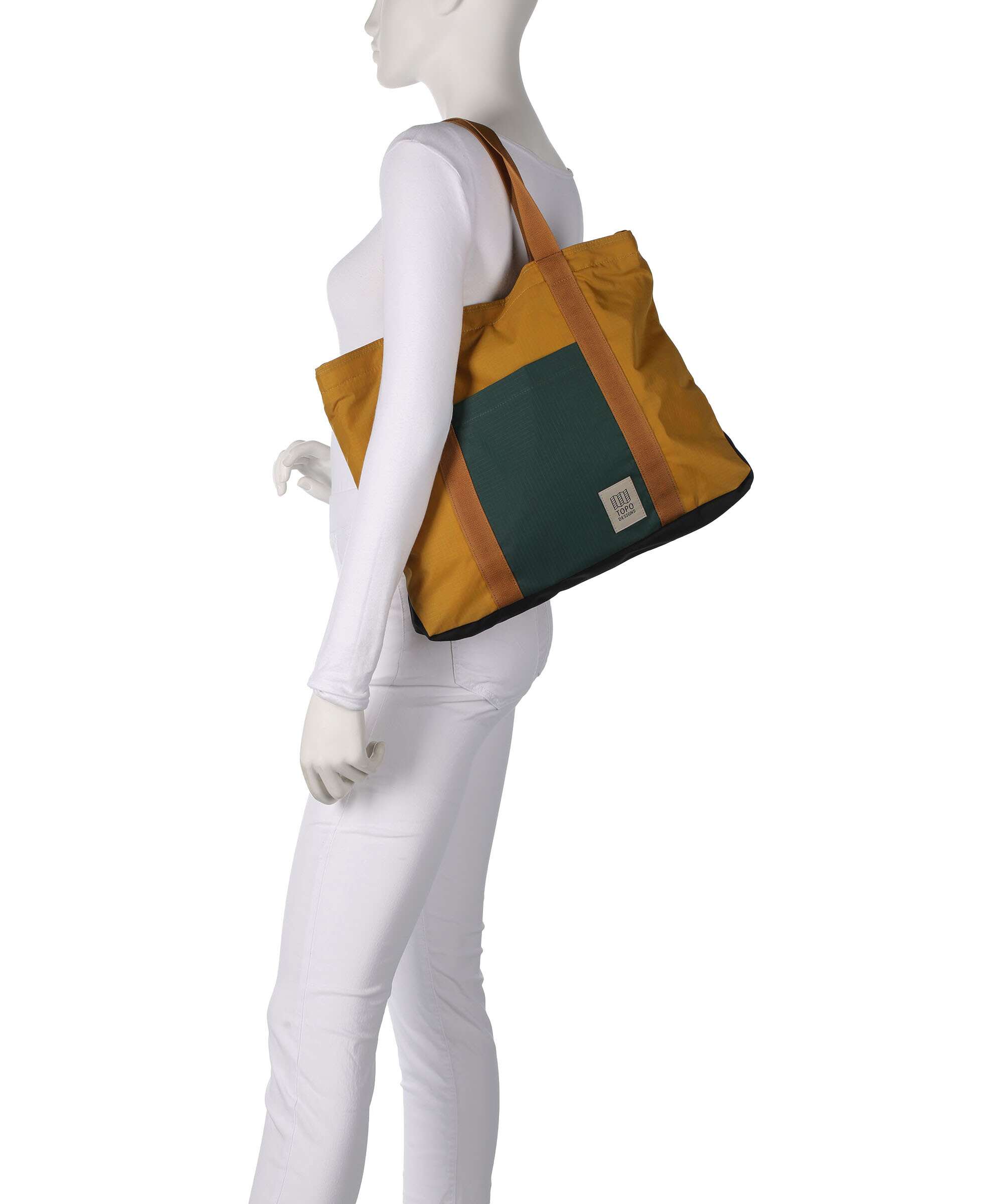 Topo Designs Mountain Essential Tote bag mustard/forest