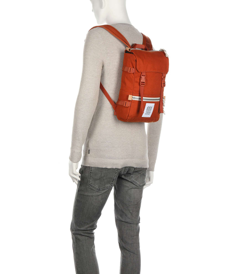 Topo Designs Rover Mini Backpack oil green/dark pine