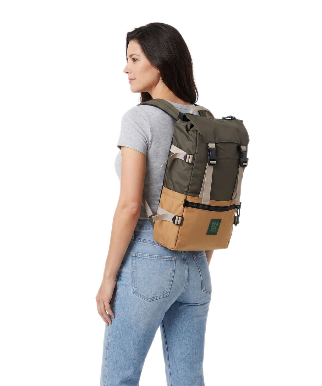 Topo Designs Rover Classic Backpack woodland/brown oak