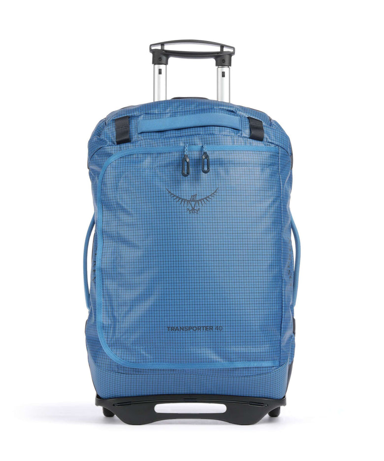 Osprey Transporter 40 Travel bag with wheels blue flame/scoria blue