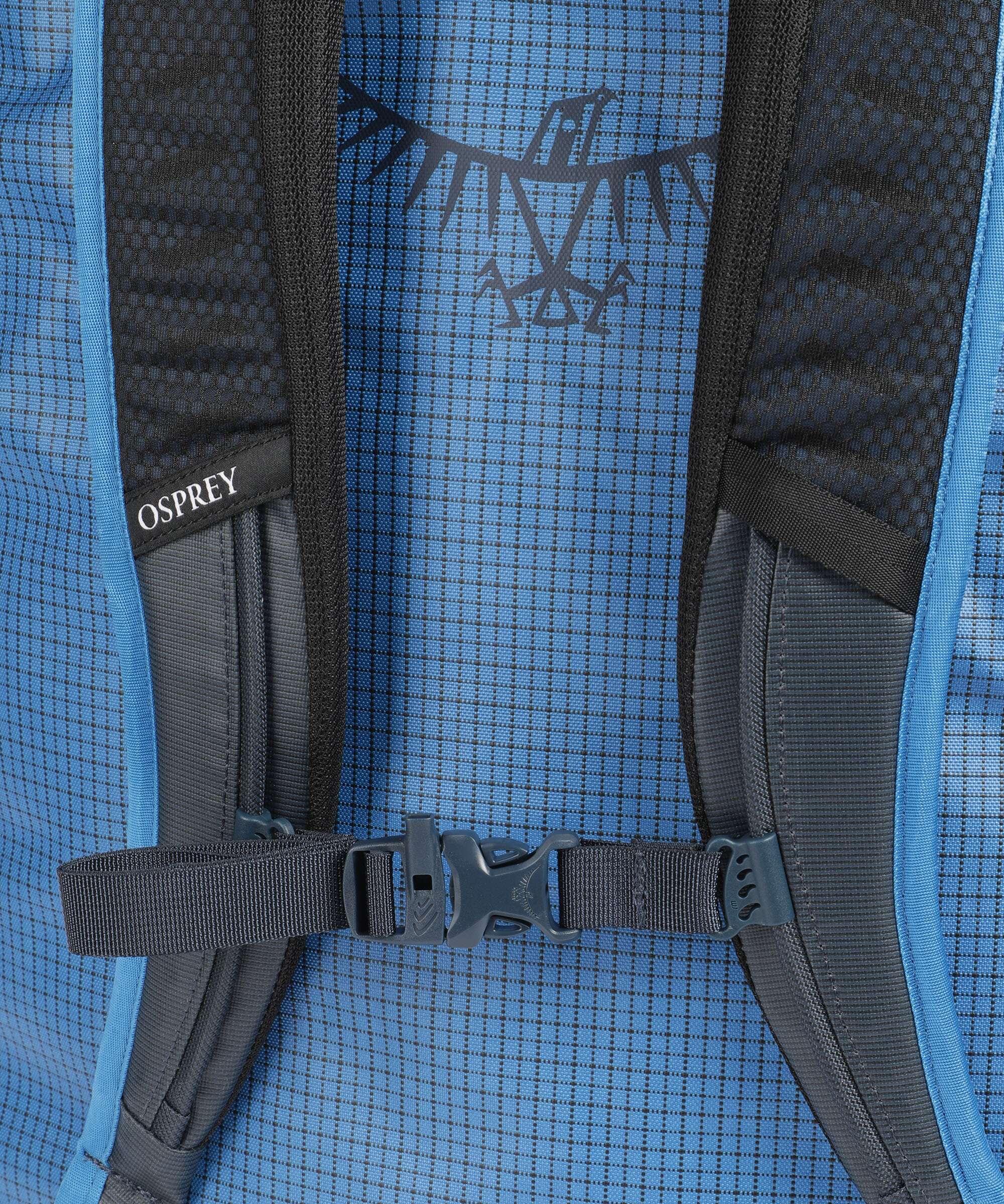 Osprey Transporter 120 Travel bag blue flame/scoria blue