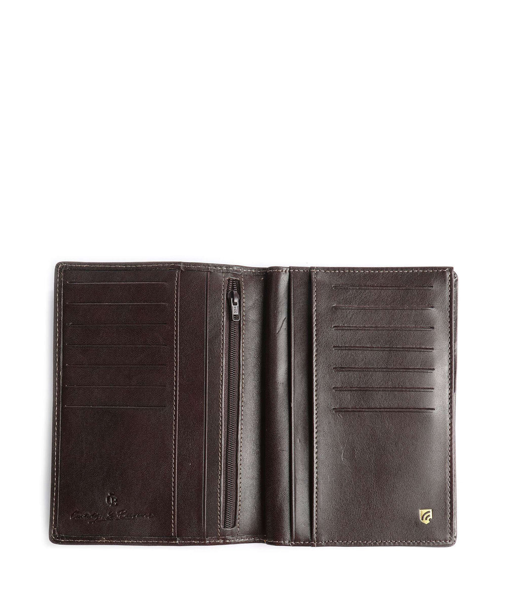Castelijn & Beerens Gaucho RFID Credit card holder mocca