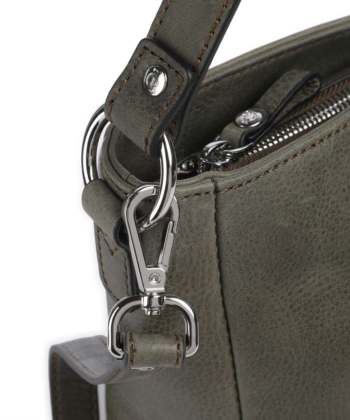 Castelijn & Beerens Carisma Hobo bag dark military