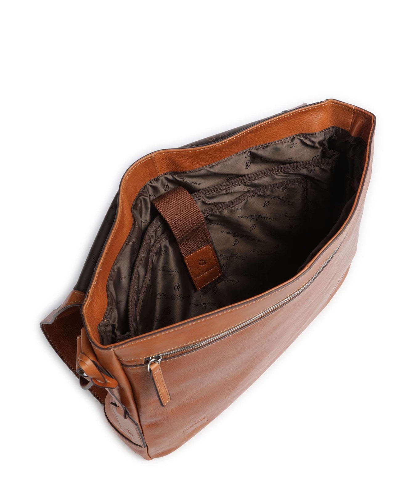 Castelijn & Beerens Heritage Messenger bag light brown