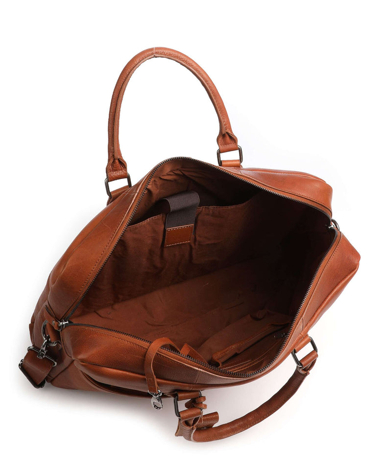 Burkely Antique Avery Briefcase cognac