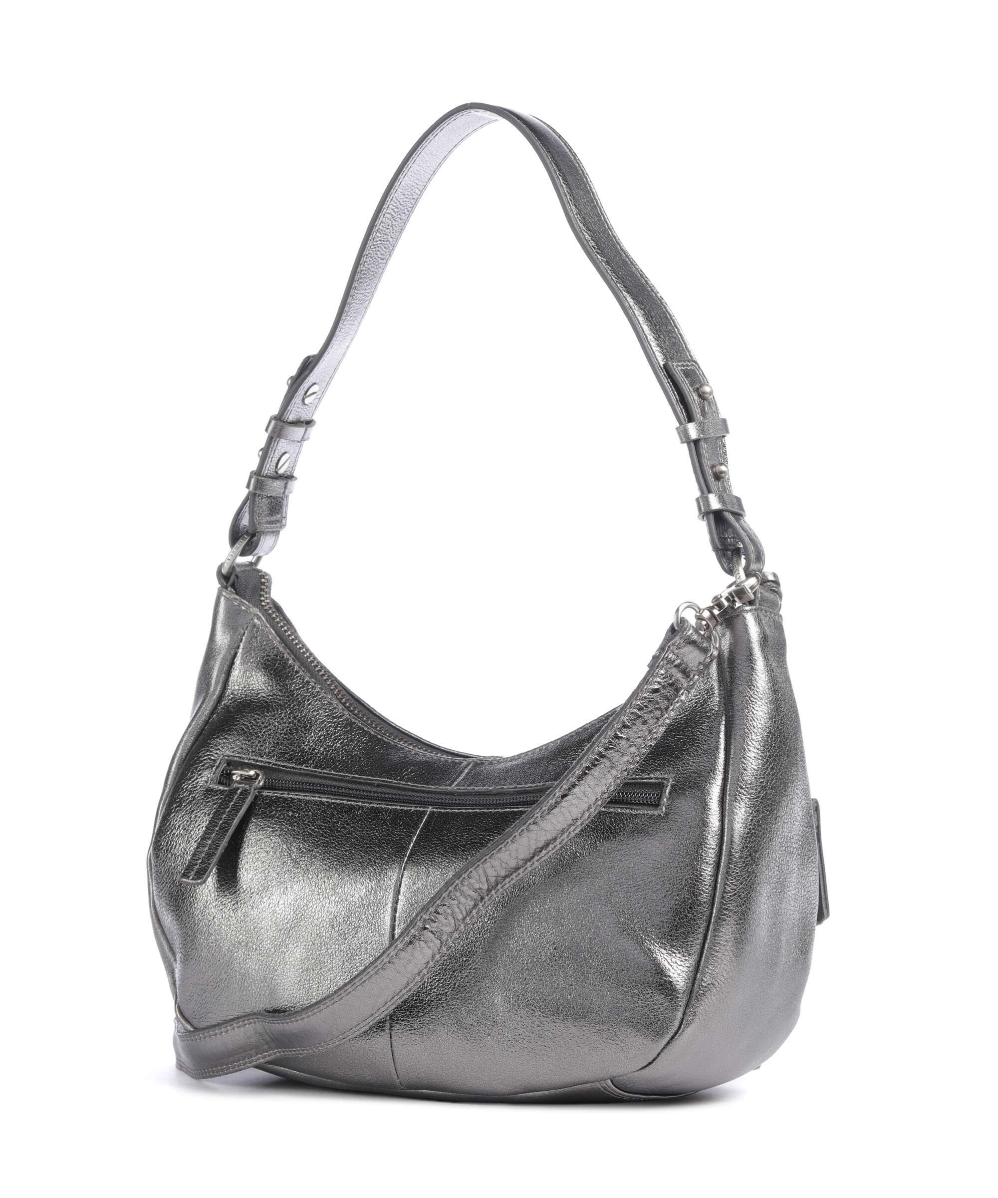 Burkely Soft Skylar Hobo bag gun metal