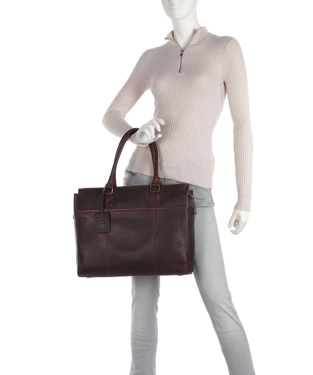Burkely Antique Avery Briefcase brown