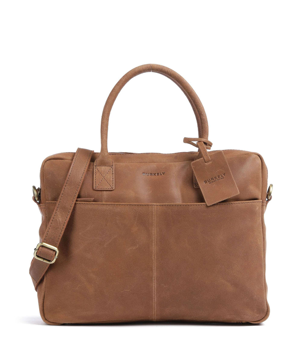 Burkely Vintage Jack Briefcase cognac