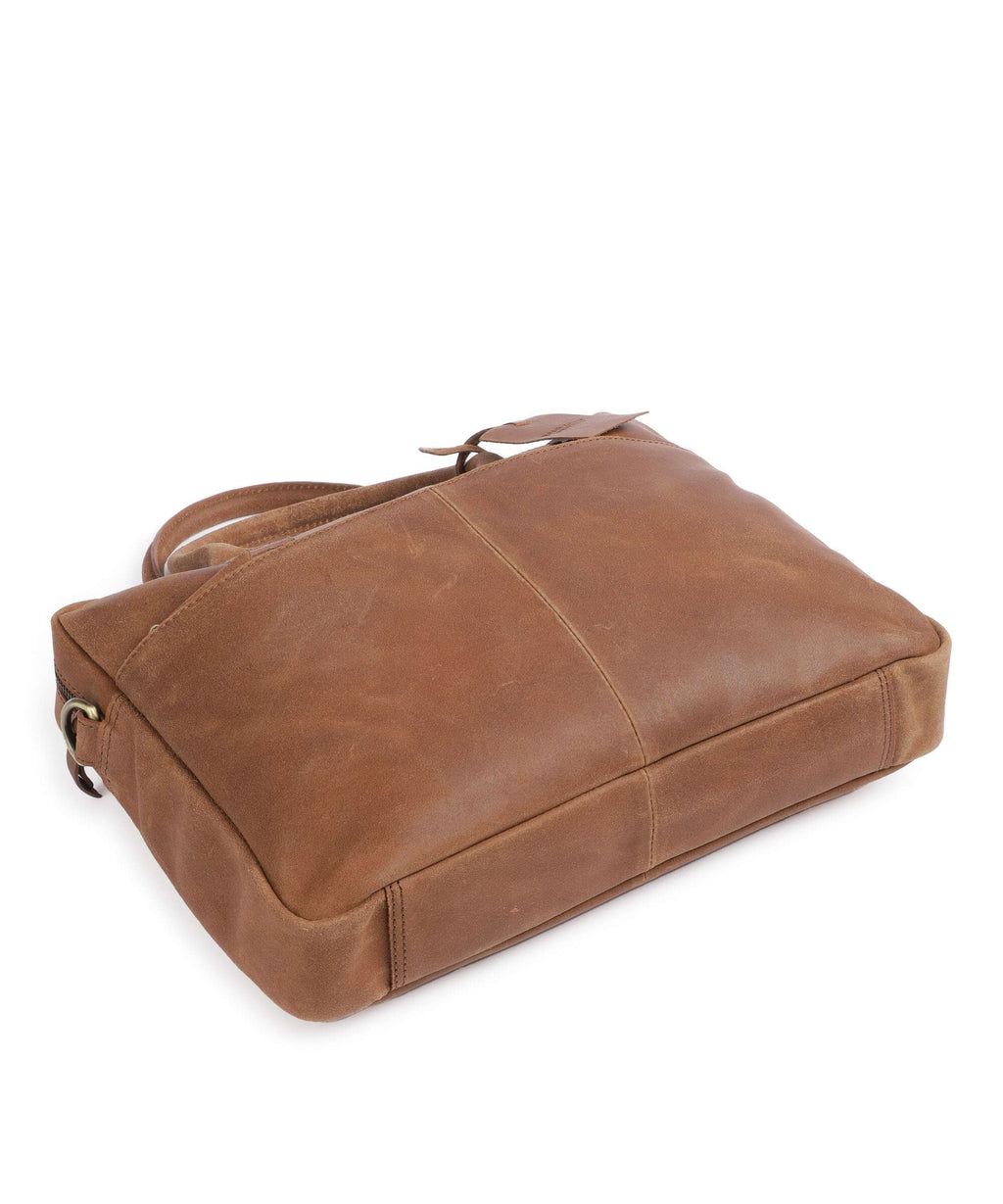 Burkely Vintage Jack Briefcase cognac