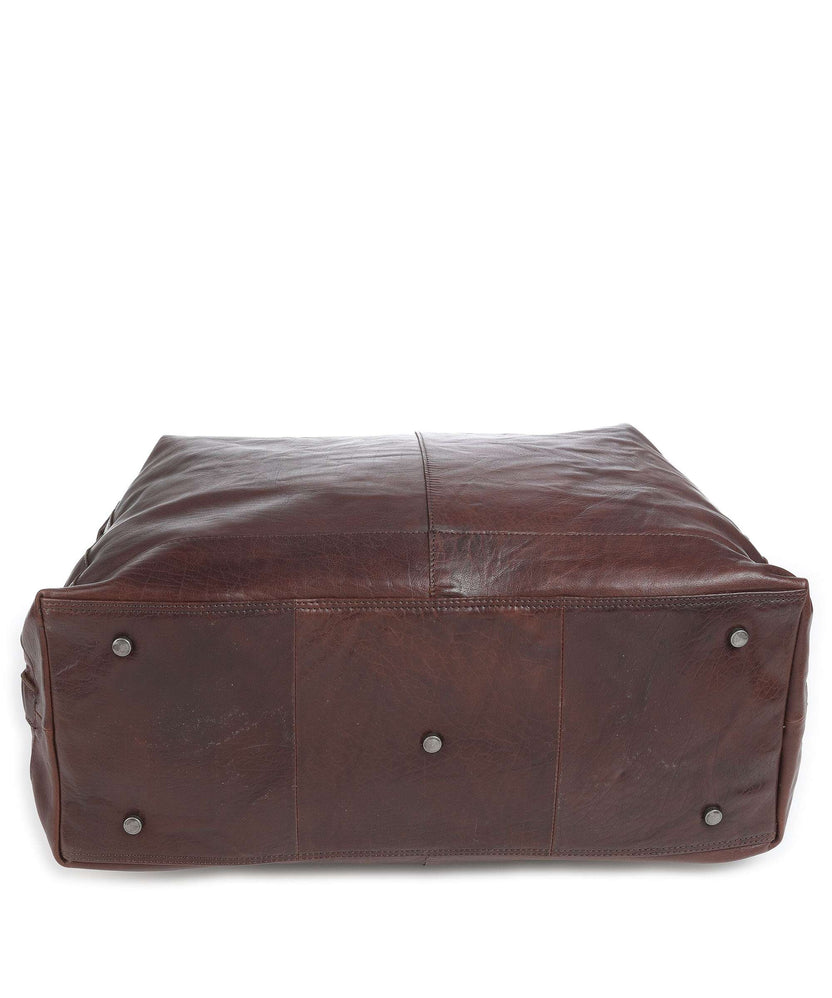 Spikes & Sparrow Bronco Weekend bag dark brown