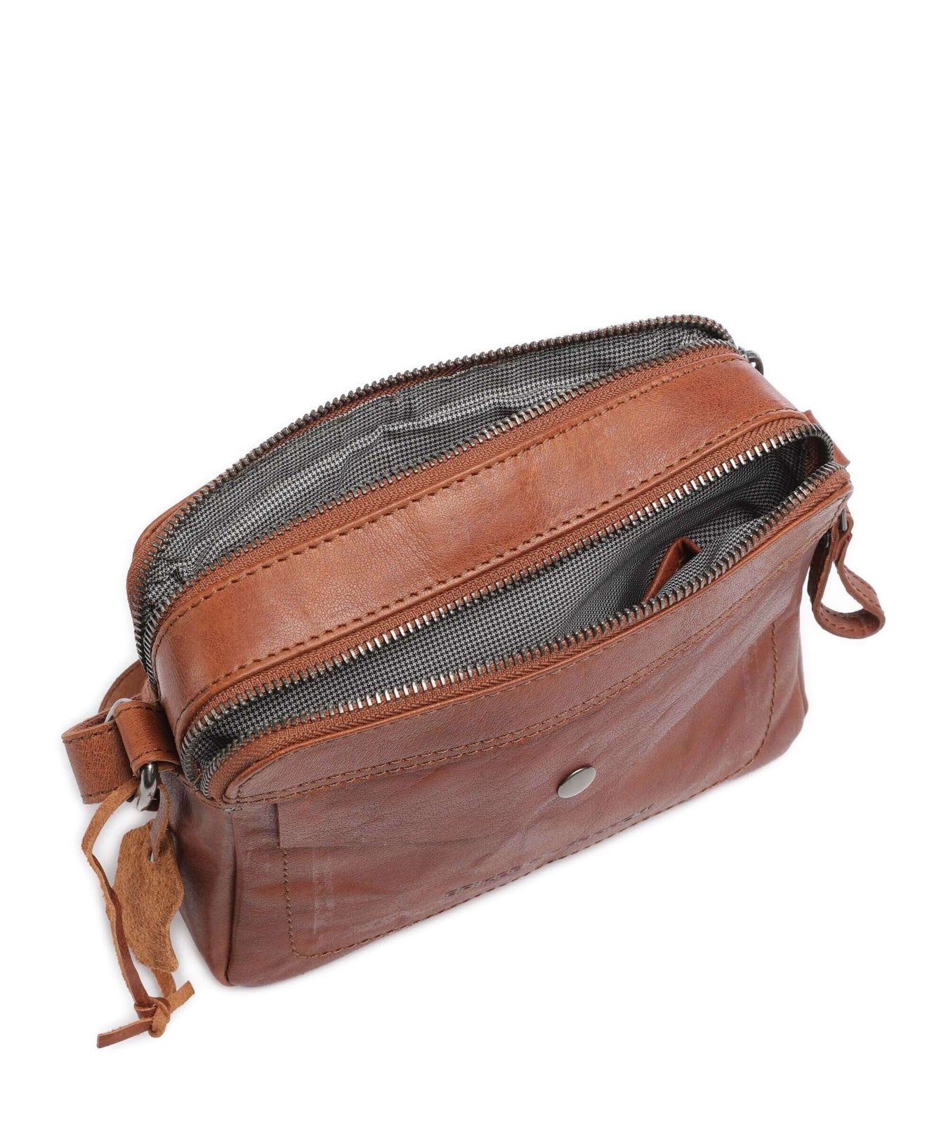 Spikes & Sparrow Bronco Crossbody bag brandy