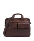 Spikes & Sparrow Bronco Briefcase dunkelbraun