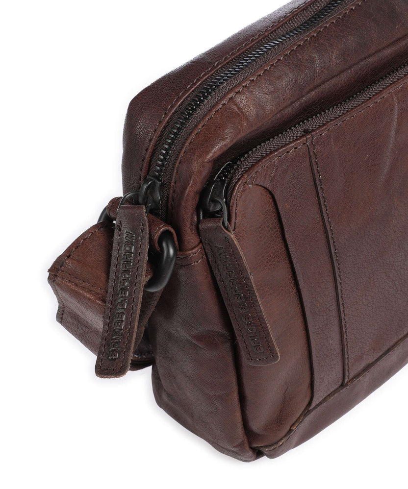 Spikes & Sparrow Bronco Kyrillos Crossbody bag dark brown