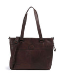 Spikes & Sparrow Bronco Lavendar Shopper dunkelbraun