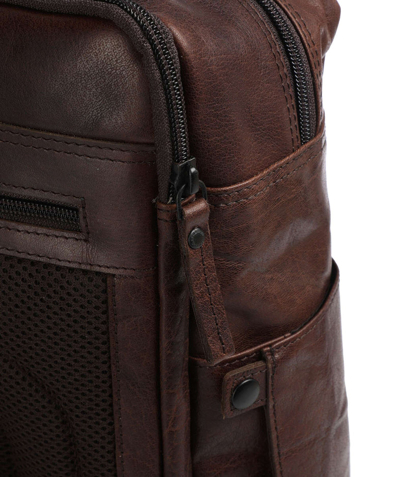 Spikes & Sparrow Bronco Jonathan Backpack dunkelbraun