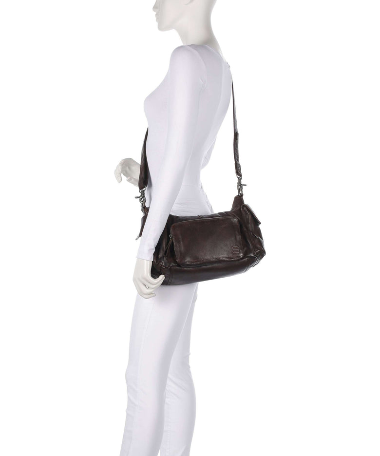 Spikes & Sparrow Apache Jaclyne Shoulder bag braun